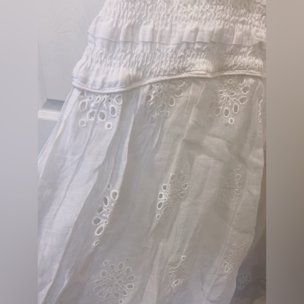 Sea New York “Blaine” Midi Eyelet Puff Sleeve Dress - Picture 7 of 7